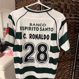 Ronaldo Sporting Lisbon Retro Jersey